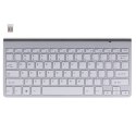 KX5112_1 Klawiatura bezprzewodowa Smart TV srebrna JELLY