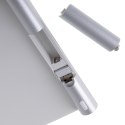 KX5112_1 Klawiatura bezprzewodowa Smart TV srebrna JELLY