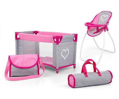 ND18_4754 Milly Mally Zestaw dla lalek Elsa Prestige Pink PRESTIGE
