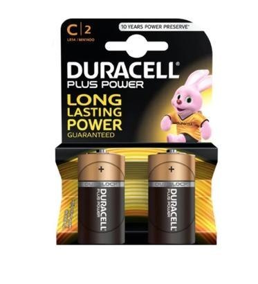ND39_514333 BATERIA LR14 DURACELL QUALITY POWER B/C OP2SZT DURACELL