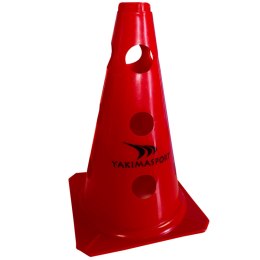 ND05_P9387 100606 Pachołek z otworami Yakima Sport 23 cm czerwony 100606 Yakima