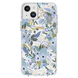 ND38_RP049278 Rifle Paper Clear MagSafe - Etui iPhone 14 Plus (Garden Party Blue) IPHONE