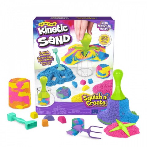 SPIN Kinetic Sand Zgniataj i twórz 6065527 /4 SPIN