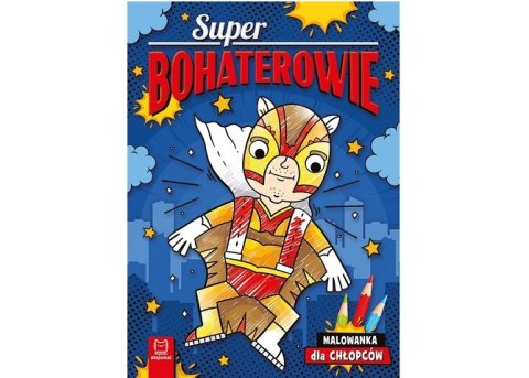 Superbohaterowie Malowanka dla chłopców 36531 AKSJOMATSTRONY: