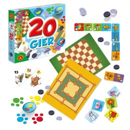 Gry rodzinne Zestaw 20gier 26559 RODZINNE