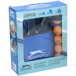 ND38_8711252473833 Slazenger - Markowy zestaw do ping ponga / tenisa stołowego 15 elementów SLAZENGER