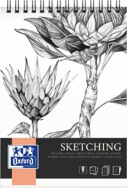ND39_516964 SZKICOWNIK A4/50K 120G NA SPIRALI SKETCHING OXF OXFORD