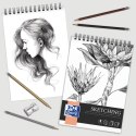 ND39_516964 SZKICOWNIK A4/50K 120G NA SPIRALI SKETCHING OXF OXFORD