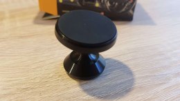 ND41_dS_52557 Uchwyt samochodowy magnetyczny czarny na deskę rozdzielczą UNIWERSALNY