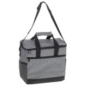 KX4986_1 Torba termiczna na lunch plażę piknik 16L szara NIEZNANY