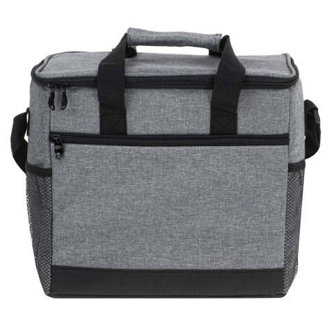 KX4986_1 Torba termiczna na lunch plażę piknik 16L szara NIEZNANY
