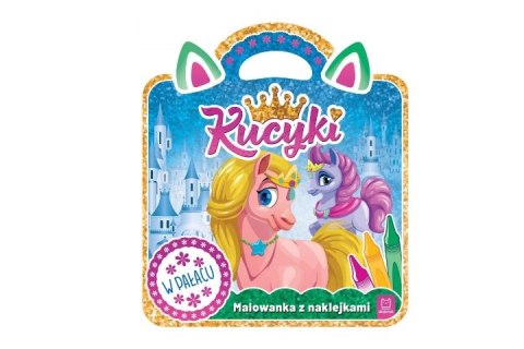 Kucyki Malowanka z naklejk.W pałacu 3912 36876 AKSJOMAT