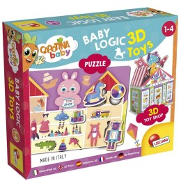 Lisciani Carotina Baby Logic 3D Zabawki 92543 ZABAWKI
