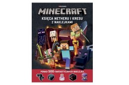 Minecraft Księga Netheru i Kresu z naklejk...80426 HARPER