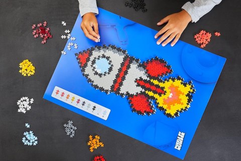 Plus-Plus Puzzle By Number Rakieta 07594 PLUS-PLUS