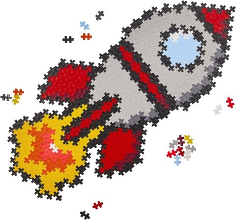 Plus-Plus Puzzle By Number Rakieta 07594 PLUS-PLUS