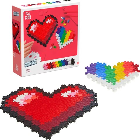 Plus-Plus Puzzle By Number Serce 250el 06900 PLUS-PLUS