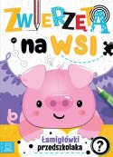 Zwierzęta na wsi Łamigłówki przedszkolaka 36883 AKSJOMAT