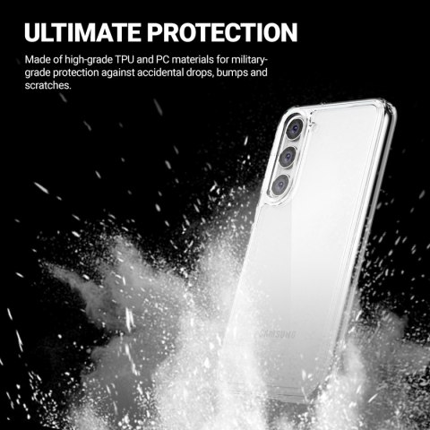 ND38_CRG-CSHC-SGS23P-TRS Crong Crystal Shield Cover - Etui Samsung Galaxy S23+ (przezroczysty) SHIELD