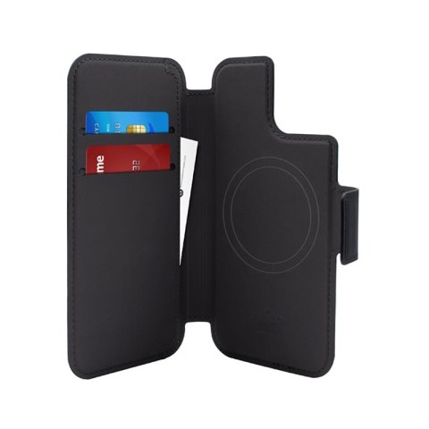 ND38_PUIP67MAGFOLIOBLK PURO Folio MagSafe Case ? Etui iPhone 14 Plus / 12 Pro Max (czarny) IPHONE
