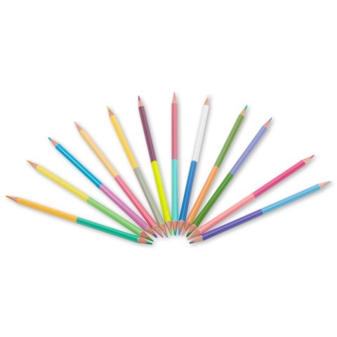 ND39_518478 KREDKI OLO 2STR 24KOL/180 TROJ PASTEL DERF KIDEA DERFORM