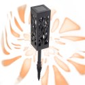KX4972 Lampy lampiony solarne stojące dekoracyjne 4 sztuki LAMPY
