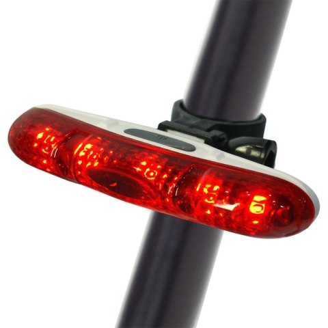 ND05_L1155 249353 Lampka rowerowa tylna Dunlop 5 led 249353 DUNLOP