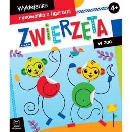 ND35_AKS351-6 Zwierzęta w zoo 4+ AKSJOMAT