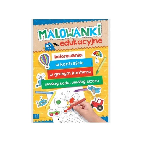 ND35_AKS491-0 Malowanki edukacyjne AKSJOMAT