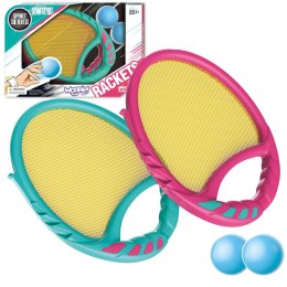 WOOPIE Gra Zręcznościowa CATCH BALL 2 Paletki + 2 Piłki WOOPIE