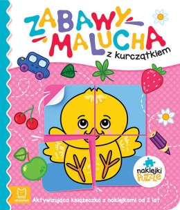 Aktyw.ks.z nakl.Zabawy malucha z kurczątkiem 36289 AKSJOMAT
