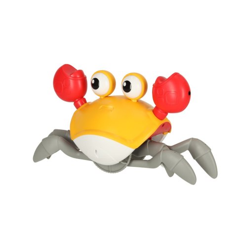 KX4896 Krab pełzający interaktywny z dźwiękiem żółty BEZ