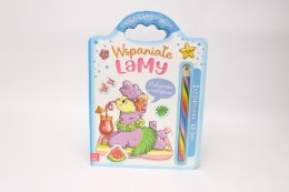 Malowanka..Zacz.kredka Wspaniałe lamy 36708 ROTER