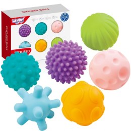 WOOPIE Klocki Sensoryczne do Ściskania 6 el. WOOPIE