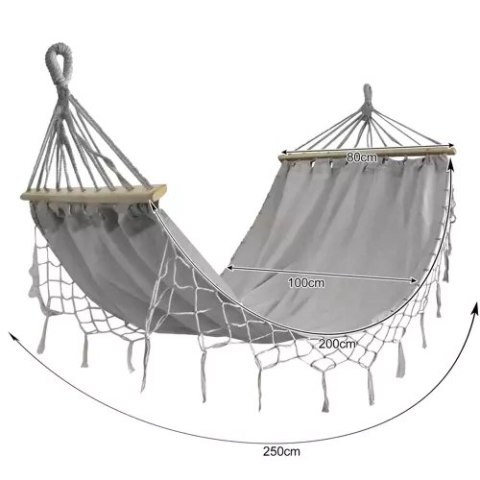 ND12_16635 Hamak ogrodowy 200x100cm Gardlov 21079 5900779942837 GARDLOV