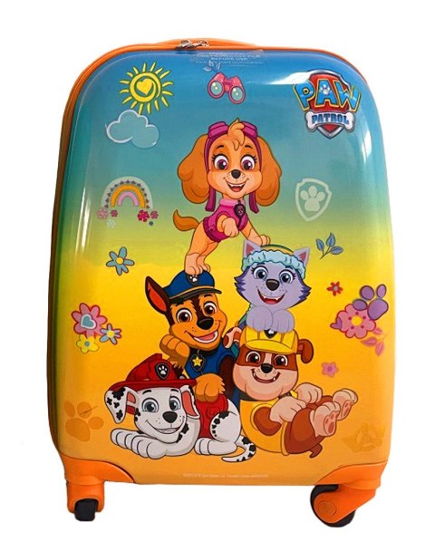 ND19_BC-PP-006 Walizka podróżna na kółkach Psi Patrol - żółta duża NICKELODEON