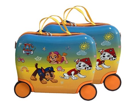 ND19_BC-PP-014 Jeżdżąca walizka podróżna - Psi Patrol - żółta mała NICKELODEON