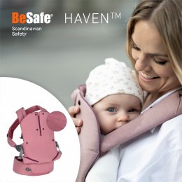 ND19_BS11009565HZP Nosidełko BeSafe Haven - Premium - różowe PREMIUM