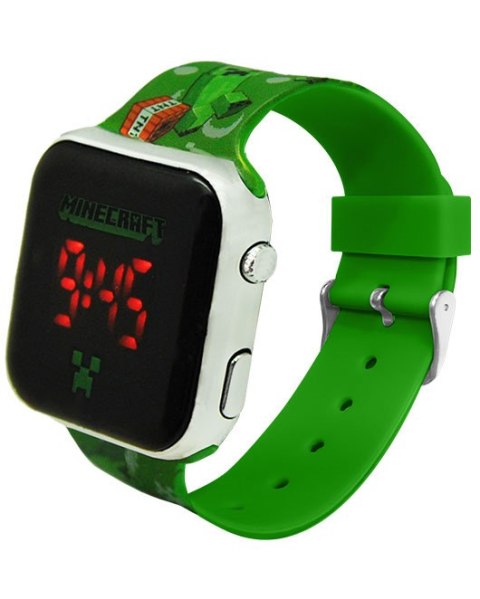 ND19_KE-MIN4129 Zegarek cyfrowy, led - Minecraft KIDS