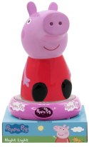 ND19_KE-PP17028 Lampka nocna 3D - Świnka Peppa ŚWINKA