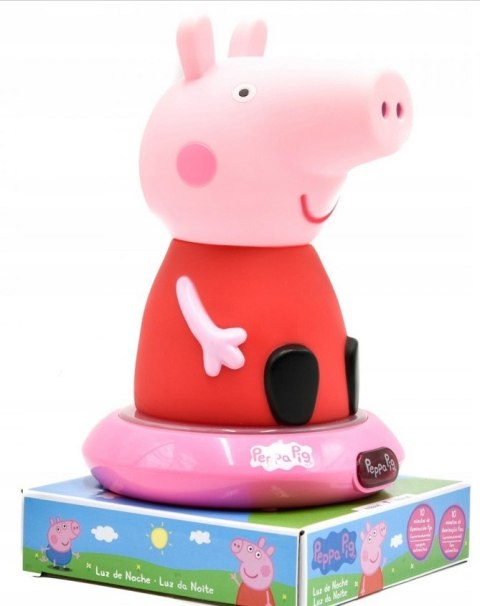ND19_KE-PP17028 Lampka nocna 3D - Świnka Peppa ŚWINKA