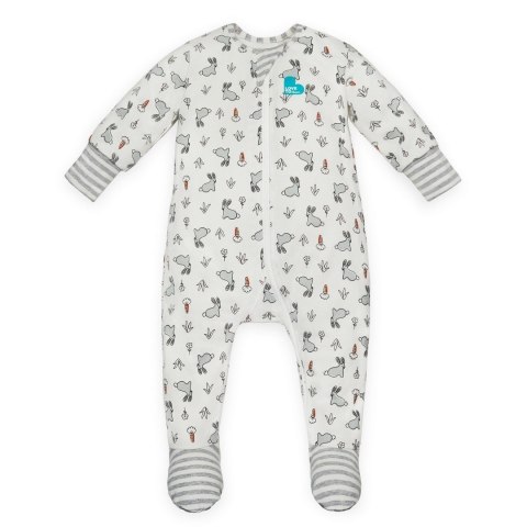 ND19_LTD-L8301243BUN__3-6 Śpioszki dziecięce 3-6m - Króliczek LOVE