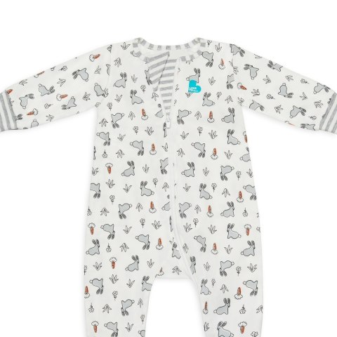 ND19_LTD-L8301243BUN__3-6 Śpioszki dziecięce 3-6m - Króliczek LOVE