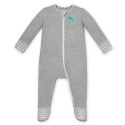 ND19_LTD-L8301243GRY__0-3 Śpioszki dziecięce 0-3m - szare LOVE