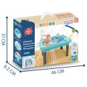 WOOPIE Stolik Wodny 3w1 Piaskownica Gra Łowienie Rybek 6 el. WOOPIE