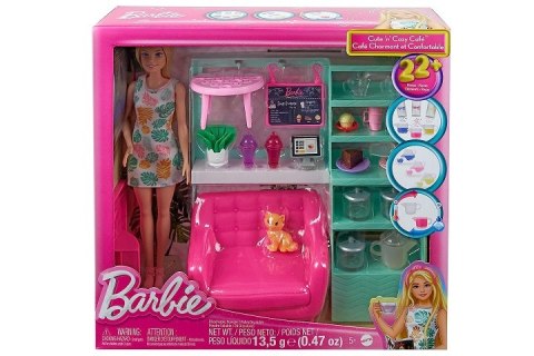 Barbie lalka zestaw Relaks w kafejce HKT94 /3
