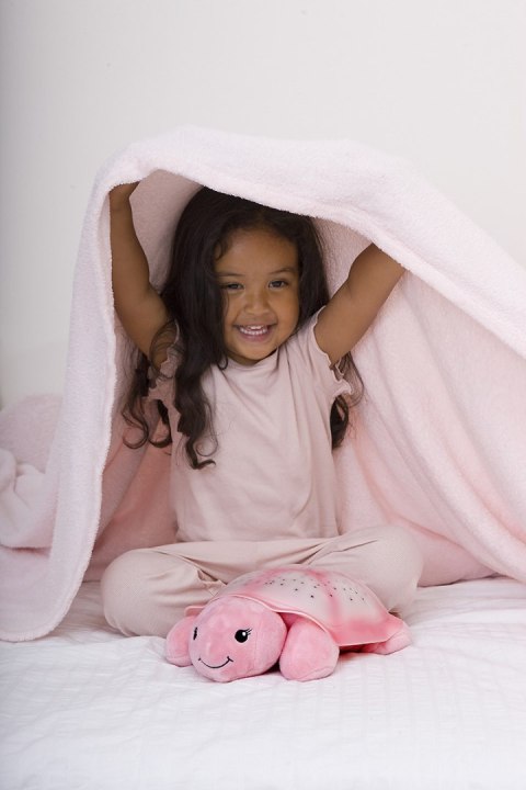 ND19_CLTT-7323-T2P Cloud b Twinkling Twilight Turtle? Pink - Lampka nocna z projekcją świetlną - Żółw różowy PPR