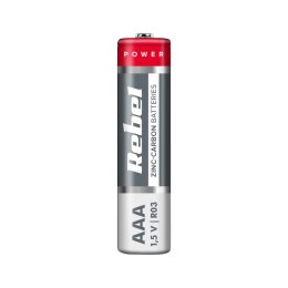 BAT0080 Baterie cynkowo węglowe REBEL R03