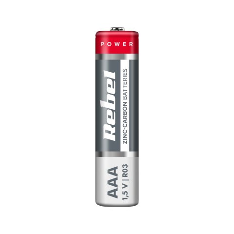 BAT0080 Baterie cynkowo węglowe REBEL R03