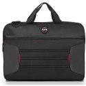 PORT DESIGNS PORT DESIGNS | Pasuje do rozmiaru " | PREMIUM PACK 17.3 | Messenger - Briefcase | Czarny